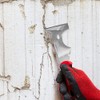 Dekton 2.5"Professional Scraper-Heavy Duty Stainless Sturdy Steel Blade| Ergonomic Rubber