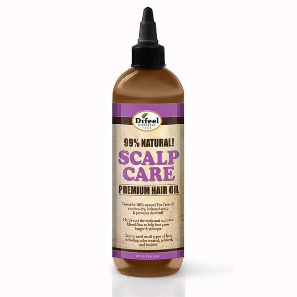 Difeel 99% Natural Premium Hair Oil - Scalp Care 7.78 ounce