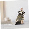 Kisangel Japanese Samurai Doll Decoration Traditional Figure Lightweight and Home
