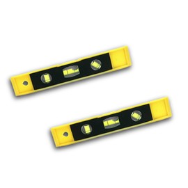 Mon amulette Level, 9.1 inches (23 cm), Set of 2, Magnetic Included, Yellow