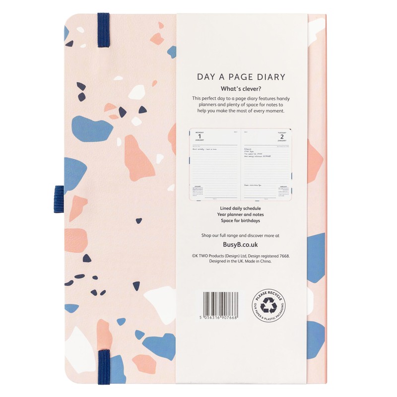 Busy B - January to December 2024 Day Per Page