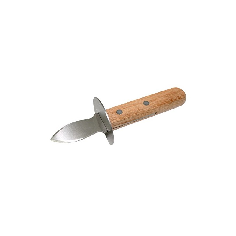 Nerthus FIH 264 Coltello ostriche Acciaio Inox con Base Apertura
