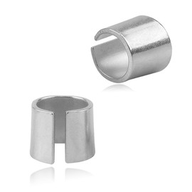 Wevdn 2 PCS Battery Post Shim Lead, Pure Lead Battery Terminal Adapter for Positive & Negative Post, Automotive Battery Terminal Converter Post Adapters, Car Accessories