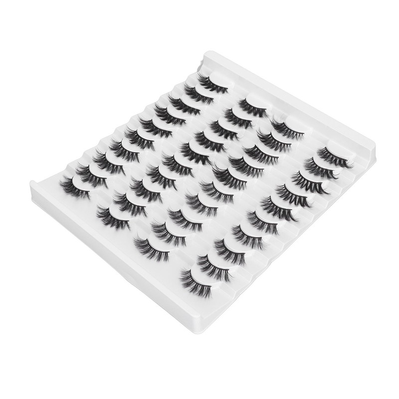 20 Pairs Mixed Half Eye False Lashes High Imitation 6D