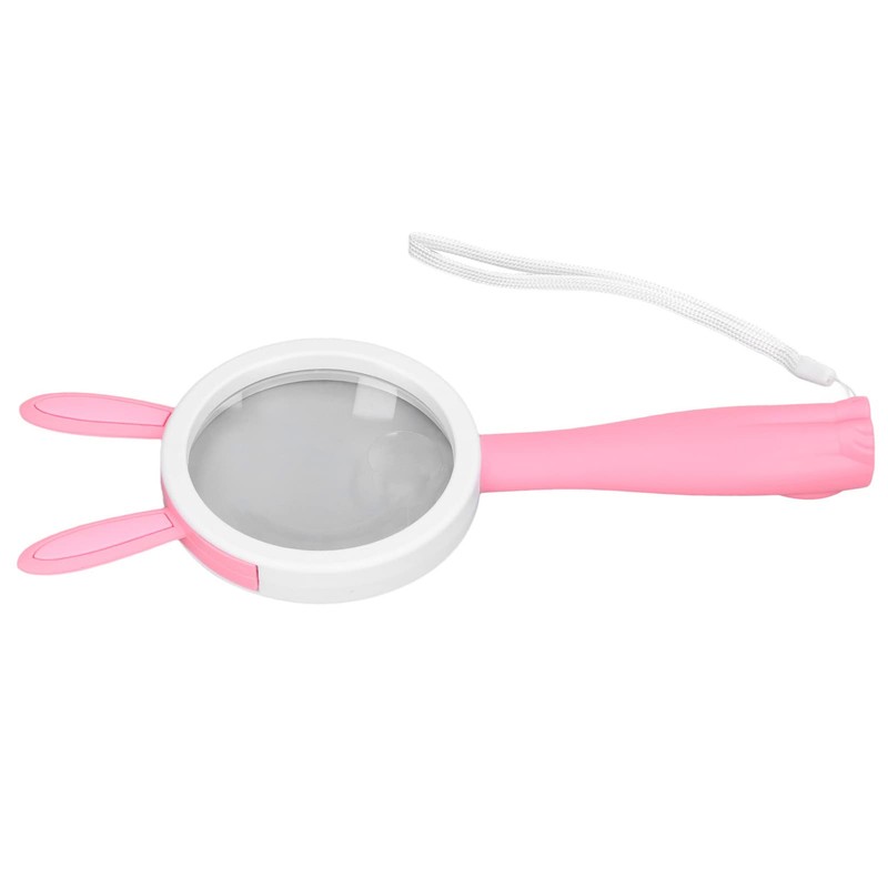 Magnifying Glass, Hand Magnifier, Cartoon Rabbits Magnifying Glass, Comfortable Grip