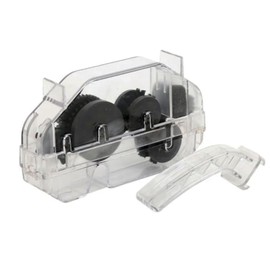 Bicycle Chain Cleaning Tool with Rotating Brushes, Clear Plastic Housing CA158