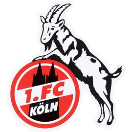 Sticker "Geißbuck" 1. FC Köln 15 cm