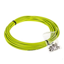 Jagwire CEX Guaina per Cavi Freni Bici, Verde (Bio-Grün), 5 mm