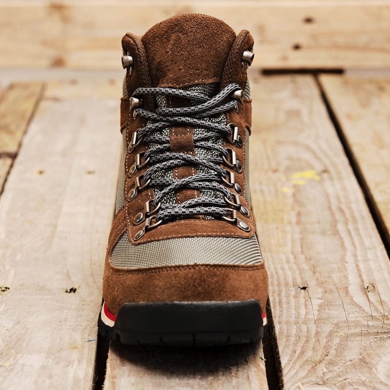 Lakeland Active Grasmoor Walking Boot Laces - Dark Grey-Black -