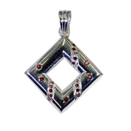 RIYO Gems Women's Garnet Real Silver Jewelry Chandelier Pendants Red N½