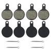 MOACCE [4 Pairs/Set] Bicycle Disc Brake Pads Compatible Models Tektro