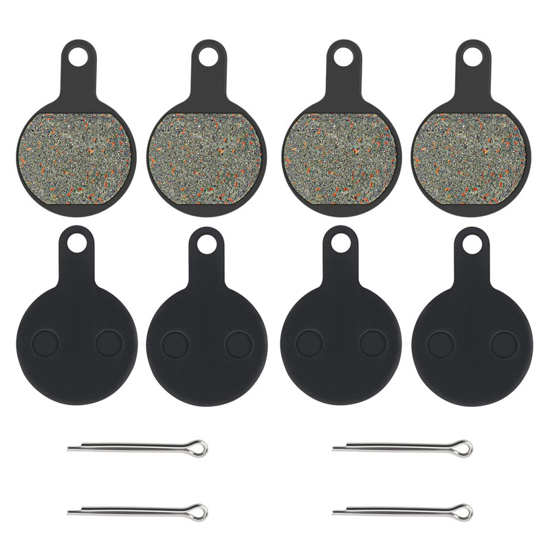 MOACCE [4 Pairs/Set] Bicycle Disc Brake Pads Compatible Models Tektro