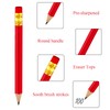 Outus 72 Pieces Golf Pencils Half Pencils with Eraser Mini