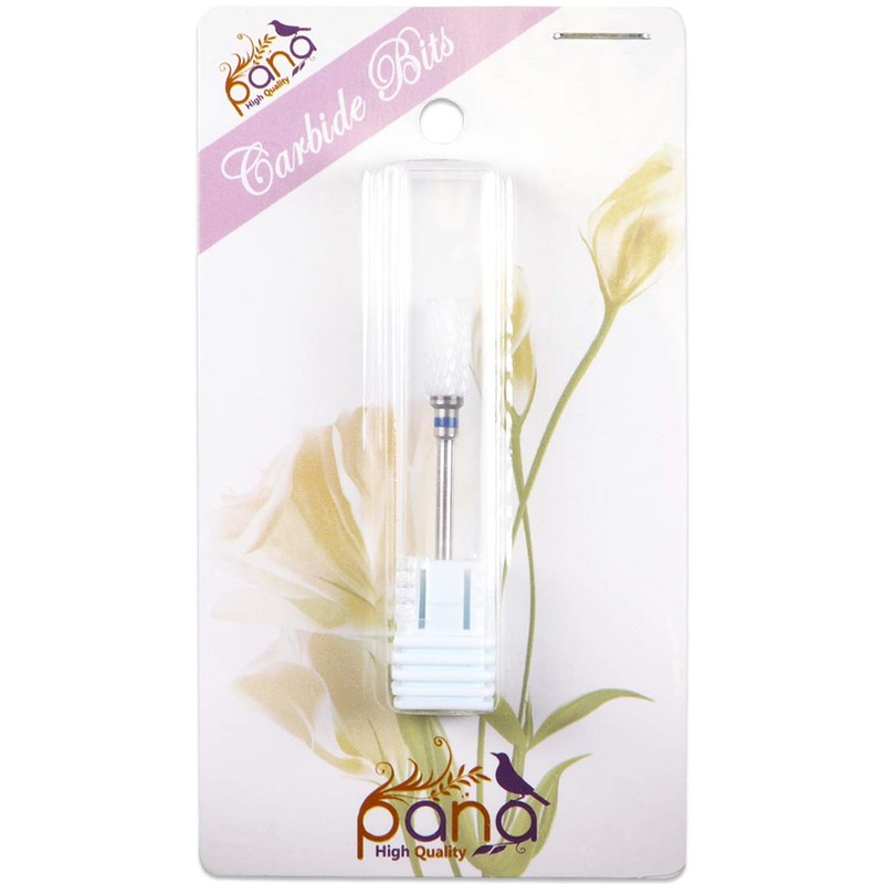 Pana Professional - Flat Top Small Barrel White Ceramic Bit