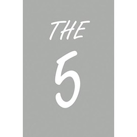 THE NUMBER 5: NUMBER BLOCKS NOTEBOOK CONFETTI WRITING JOURNAL DIARY PLANNER GIFTS FOR KIDS GIRLS