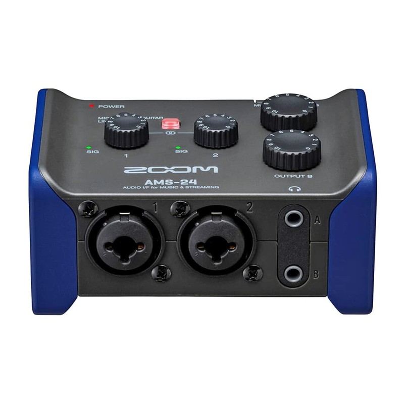 Zoom AMS-24 Audio Interface + Keepdrum Headphones