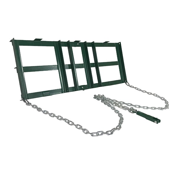 Drag Harrow Driveway Grader,Tow Behind Lawn Rake with 4 FT