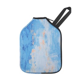 Table Tennis Paddle Bag, Table Tennis Paddle Case, Waterproof Ping Pong Paddle Storage, Ball Storage Case, For Adults and Children, Racket Storage Bag, Protective Cover, Drop Prevention, Waterproof