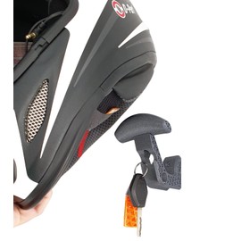 Motorcycle Helmet Mount Rack Rack with Hook for Hanging Motorcycle Helmet and Jacket (1 Unit)