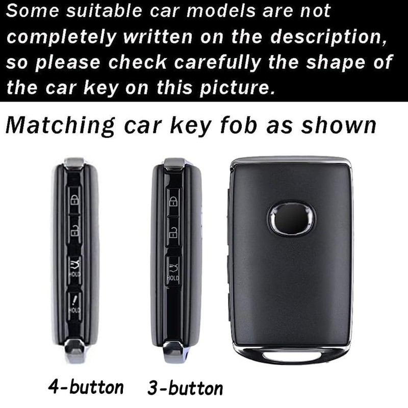 ontto Fit for Mazda 3 Hatchback Key Fob Cover Handmade