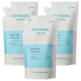 Royal Secret Gungjungbibaek Baby Bottom Cleanser Refill, 250ml, 3 Pieces / 궁중비책 베이비 엉덩이 클렌저 리필, 250ml, 3개