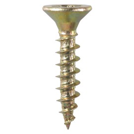 Cogex 85205 agglomère Screws Pozidriv, Gold, 2 x 4 x 20 mm, Set of 40)