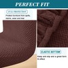 HFCNMY Bar Stool Covers with Backs,2 Pack Stretch Bar Stool