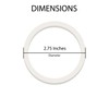 Fino Replacement Gasket for 6-Cup Stovetop Espresso Coffee Maker, Silicone,