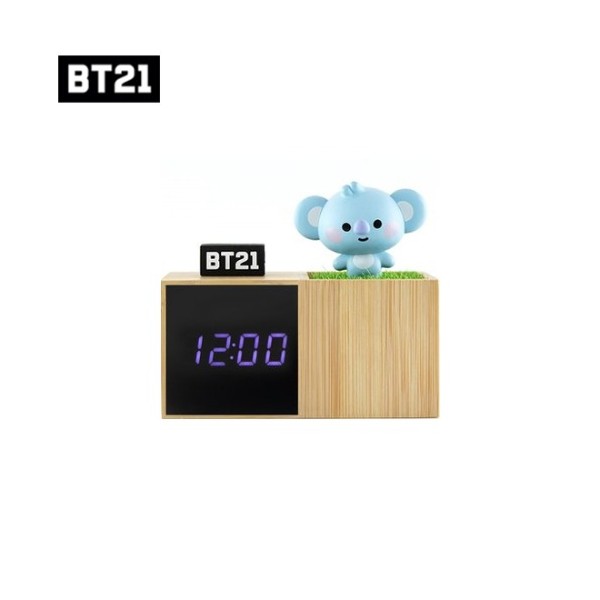 BT21 LINE FRIENDS BT21 LED Digital Desk Clock 1ea, Type:MANG