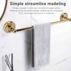 Copper Towel Bar European Style Bathroom Single Bar Towel Rack