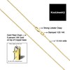 Kooljewelry 14k Yellow Gold Filled Or White Gold Filled Cable