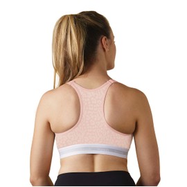 Bravado! Designs Original Nursing Maternity Bra Sustainable Regular Full Extended B, C, D, DD/E, DDD/F, G H, I, J Cups, Pink Leopard - Full Cup