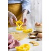 Decora Cookie Cutter Chalice, Yellow, 19 x 9 x 2.5