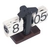 Digital Flip Dоwn Clock Retro Wooden Mechanical Flip Clock Desktop