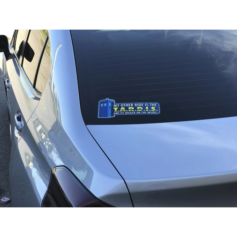 Avery Doctor Who My Other Ride Is The TARDIS Bumper