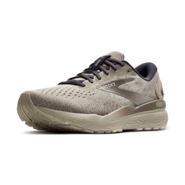 Brooks Men’s Ghost 16 Neutral Running Shoe - London-Fog/Falcon/Coconut - 10 Medium