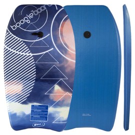 Wham-O 33" Body Board for Beach, Lightweight Bodyboards with EPS Core Wrist Leash, Great Surfing Board for Kids and Adults