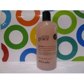 ~ PHILOSOPHY ~ PHILOSOPHY ~ AMAZING GRACE HYDRATING SHOWER GEL ~ 16 OZ