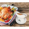 KOVOT 12 Ounce Gravy Boat, Warming Stand & Tray |