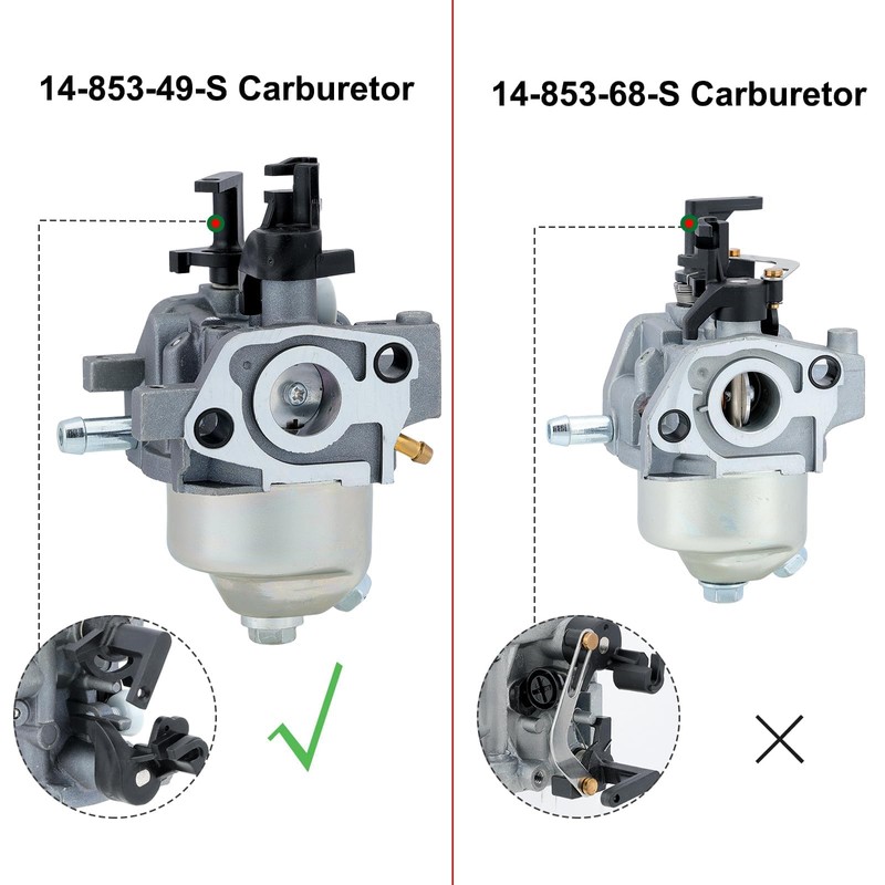 Harbot 14-853-49-S Carburetor for Kohler Courage XT675 XT650 XT6 XT7