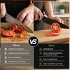 Knife Set, 16 Pieces Kitchen Knife Set with Block and