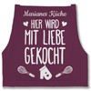 Geschenk mit Namen personalisiert by Shirtracer - Apron - Cooking