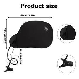 Office Cubicle and Desk Shade, Adjustable Desk Shade to Block Overhead Light Cover Office Supply for Privacy Glare Reduction Comfortable Essential Modern Working Accessory Decor