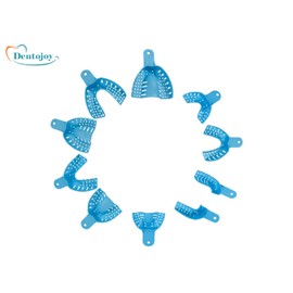 Dentojoy Autoclavable Dental/Orthodontic Impression Trays Pack of 10 Pcs