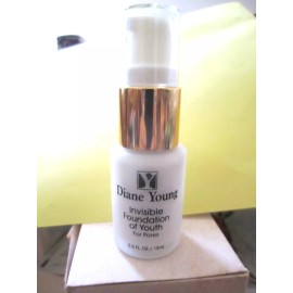 DIANE YOUNG INVISIBLE FOUNDATION OF YOUTH FOR PORES NEW OLD STOCK 0.5 oz PUMP