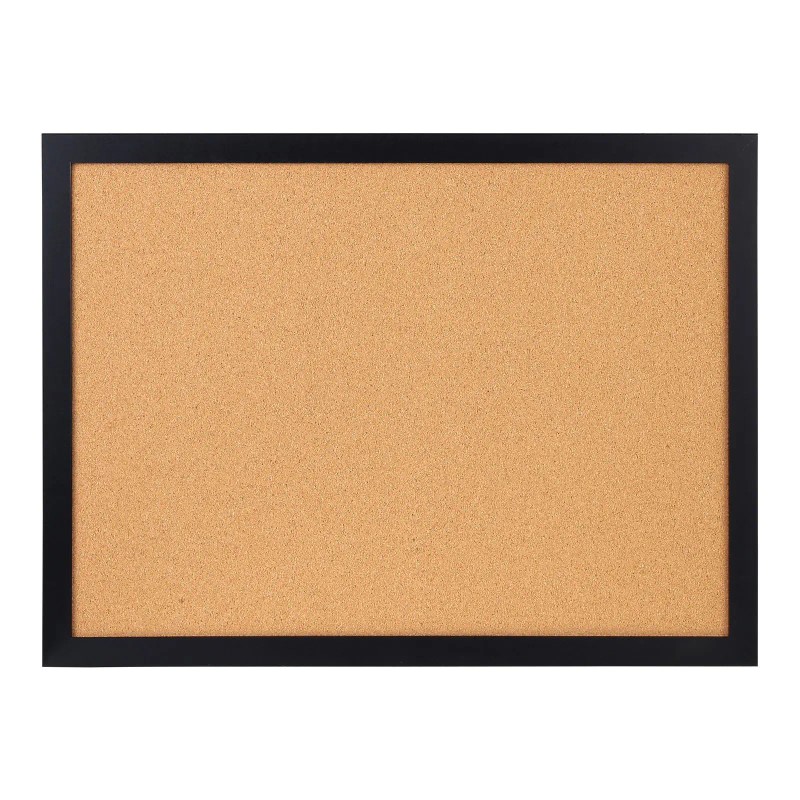 24 X 18 Inches Double-Sided Cork Board MDF Sticker Frame