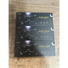 ZGGCD 3-pack MZOO Sleep Mask for Side Sleeper Women Men, Eye Mask for Sleeping