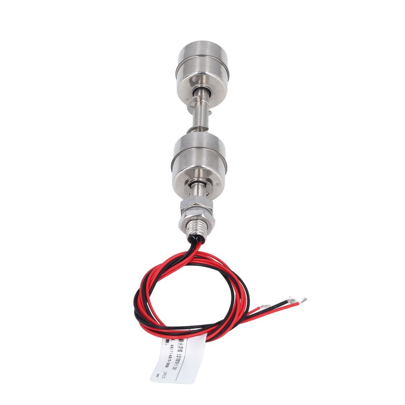 120mm Water Level Sensor Stainless Steel Double Ball Float Switch