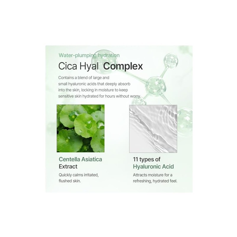 mixsoon Cica Hyal Deep Soothing Cream - Crema Piel Sensible,