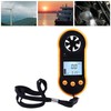 Digital Anemometer LCD Screen Handheld Wind Speed Meter Wind Temperature